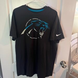 Nike Carolina Panthers tshirt. Men’s Large